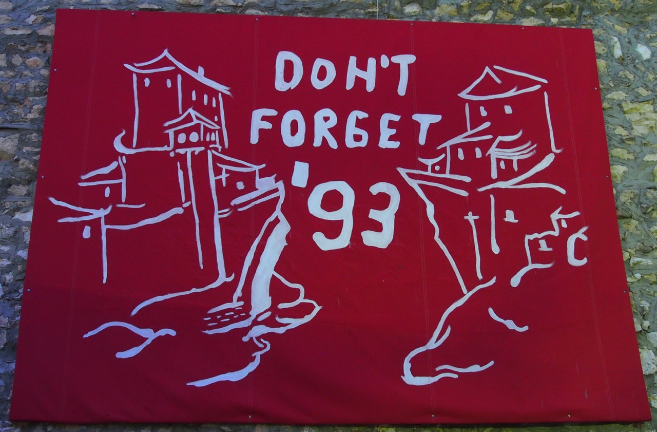 Don't forget - der Bosnienkrieg