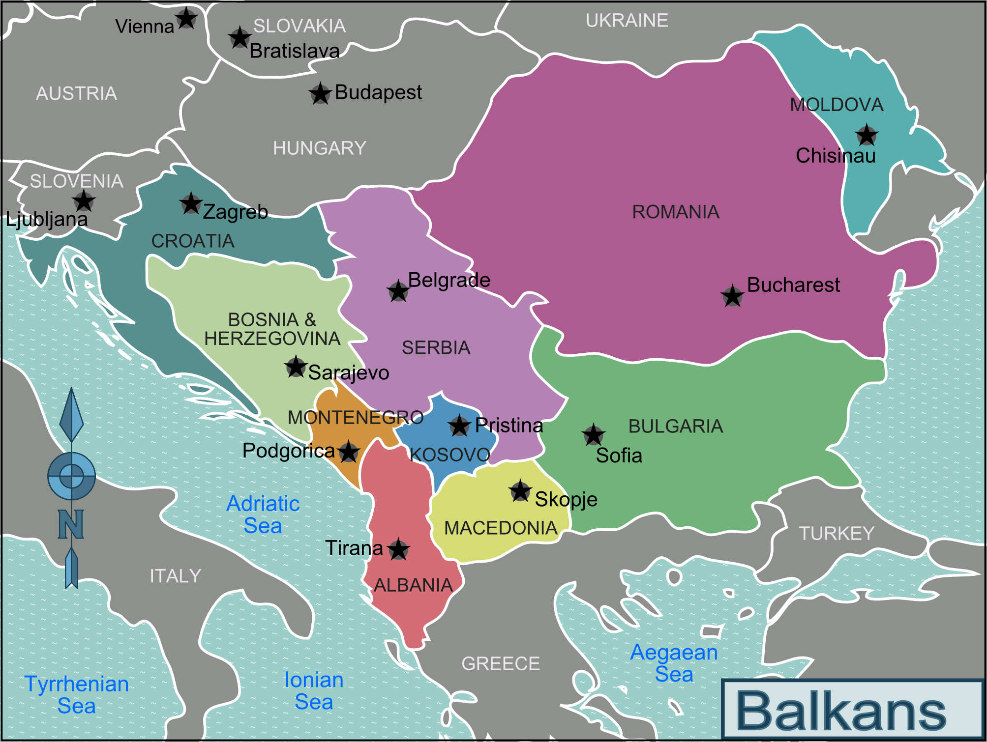 Slo... öhm... - Erdkunde-Auffrischung für die Balkanregion