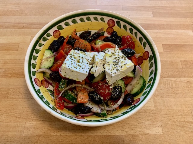 Choriatiki (griechischer Bauernsalat)