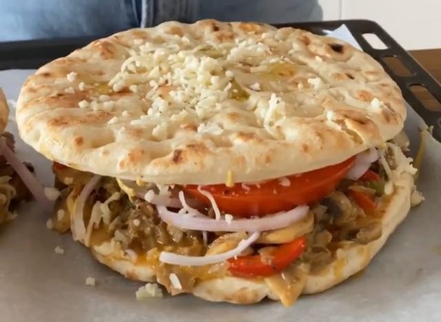 Gyros Manitarion (Mushroom gyros)