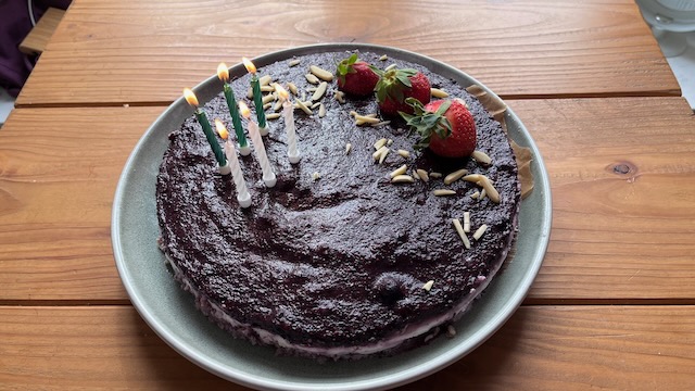 Low Carb Geburtstagskuchen